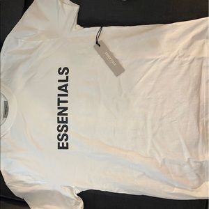 Fear Of God Essentials White T-Shirt Fall 2020